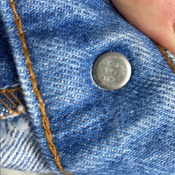 Levi’s 70/80s Orange Tab Distressed Highrise Raw Hem Jeans Size Size 12 - Picture 11 of 12